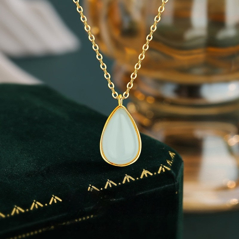 Dainty Water-drop Clavicle Necklace For Women