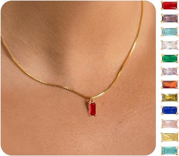 Pendant Women's Delicate Zircon Necklace Jewelry