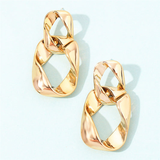 Euro-American Retro Minimalist Instagram-style Earrings