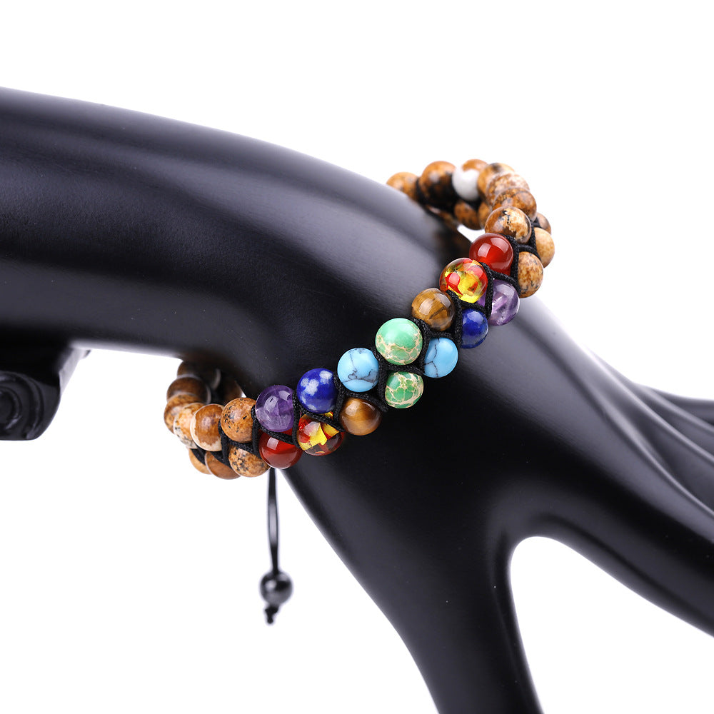Colorful Braided Hand Chain Yoga Jewelry