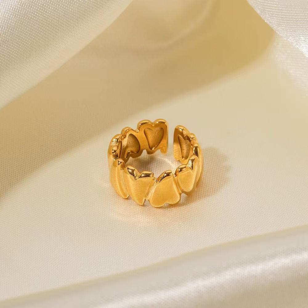 European And American Instagram-style Jewelry Ring For Women Light Luxury With A High-end Feel