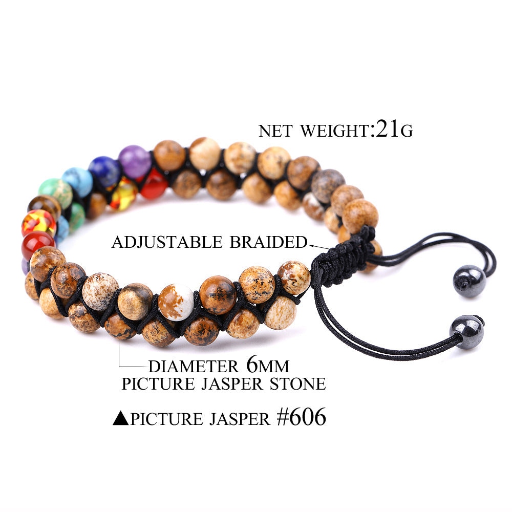 Colorful Braided Hand Chain Yoga Jewelry