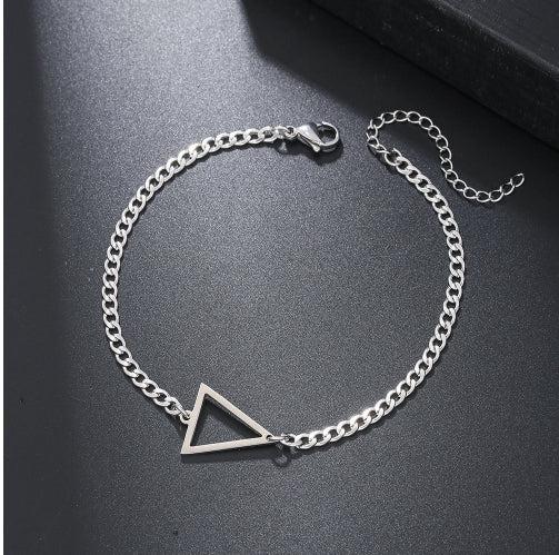 Fashionable Stainless Steel Cross Bracelet For Men